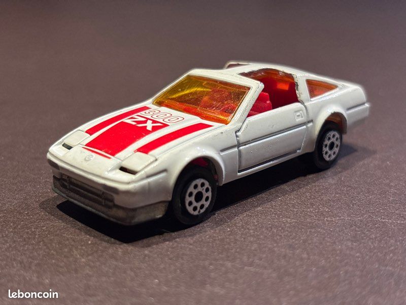 Miniature Majorette Série 200 – Nissan 300ZX N°214, échelle 1/60, Made In France