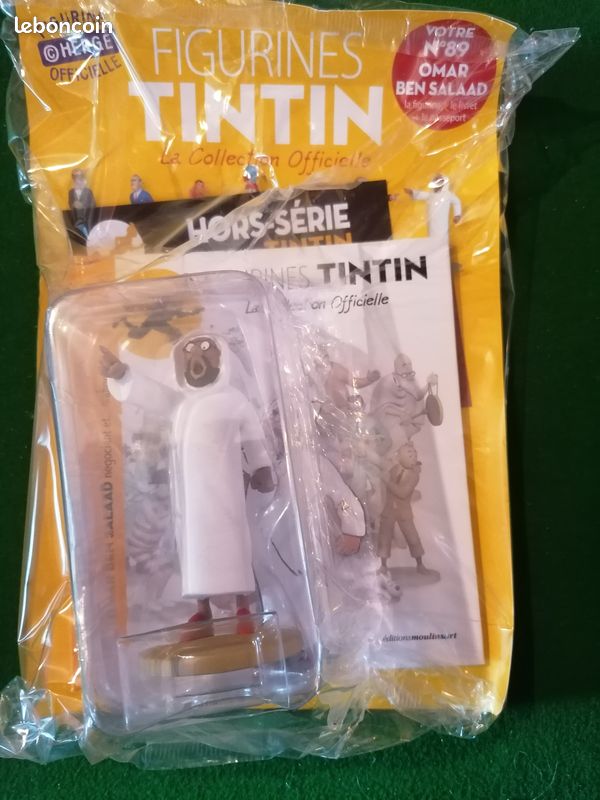 Figurine Tintin Omar Ben Salaad – Collection Officielle N°89