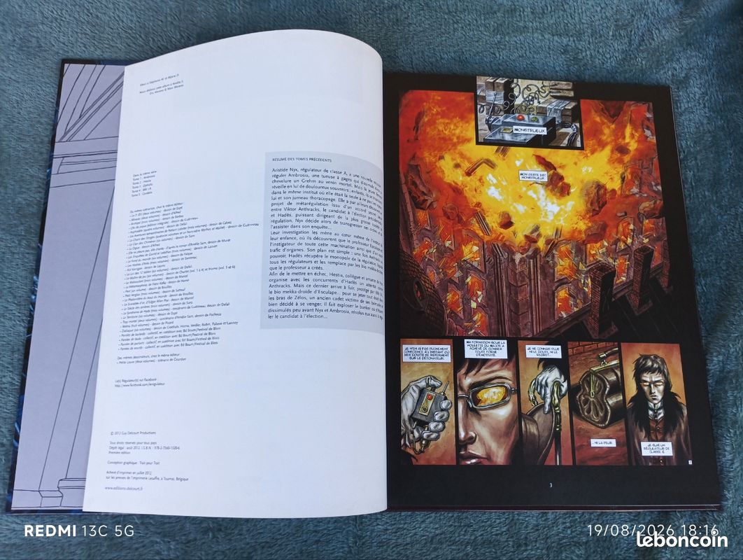 BD EO Le régulateur tome 5. Cordelia (image 3)