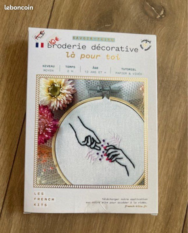 Lot De 5 Cerceaux à Broder D'occasion - Pour Couture, Broderie, Travaux Manuels