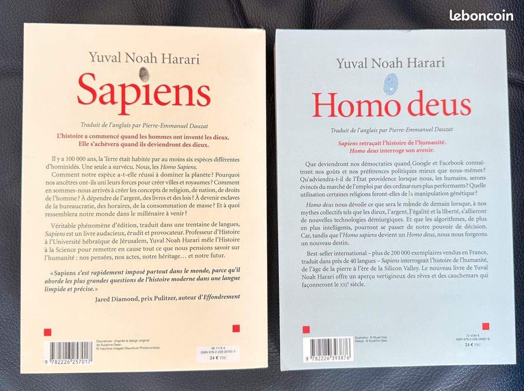 Yuval Noah Harari Tomes 1&2 Albin Michel (image 2)