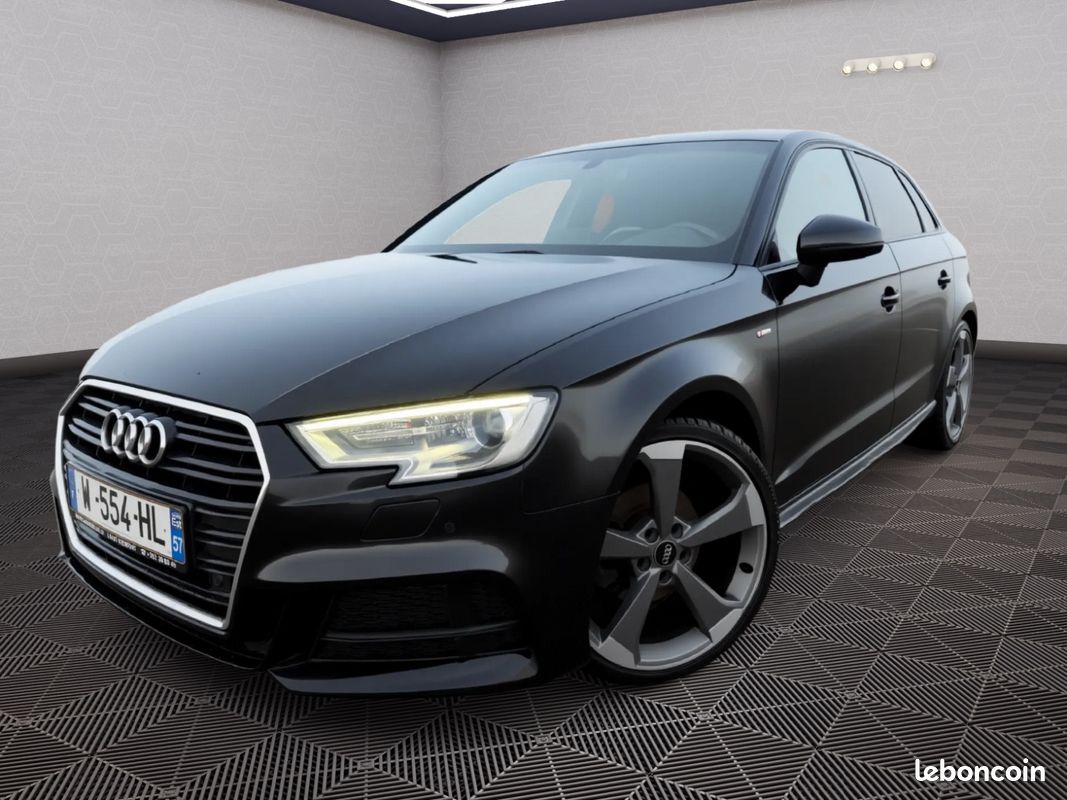 Audi A3 Sportback 2.0 tdi 150ch S-LINE S-tronic - Xenon Virtual Cockpit Camera de Recul (image 1)