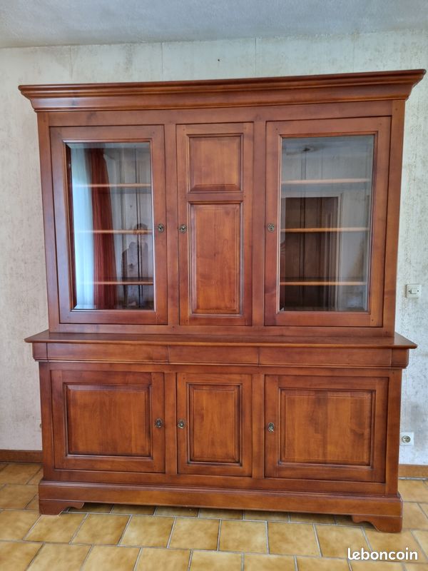 Meuble deux corps Merisier (image 2)