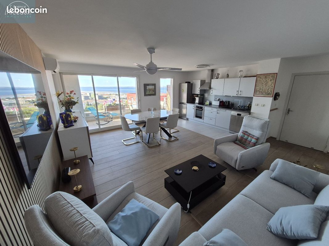 Appartement 2 pièces 56 m² · à Sète · 56 m² · 1 200 €/mois