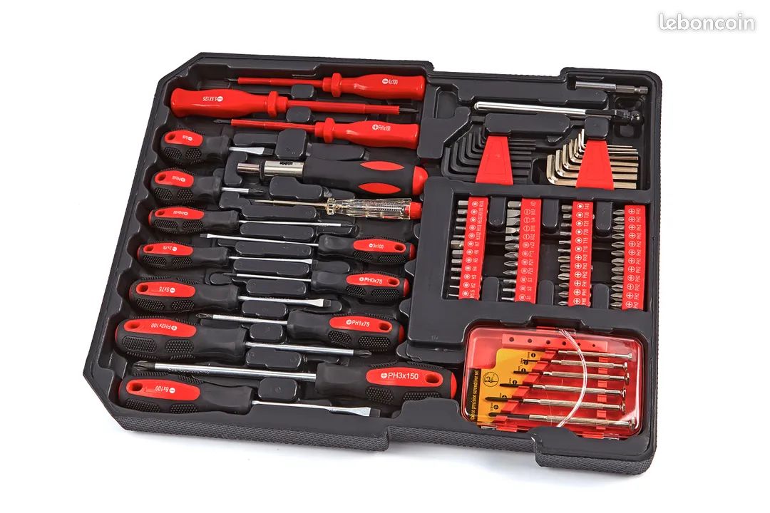 Neuve valise caisse roulettes + 599 outils (image 6)