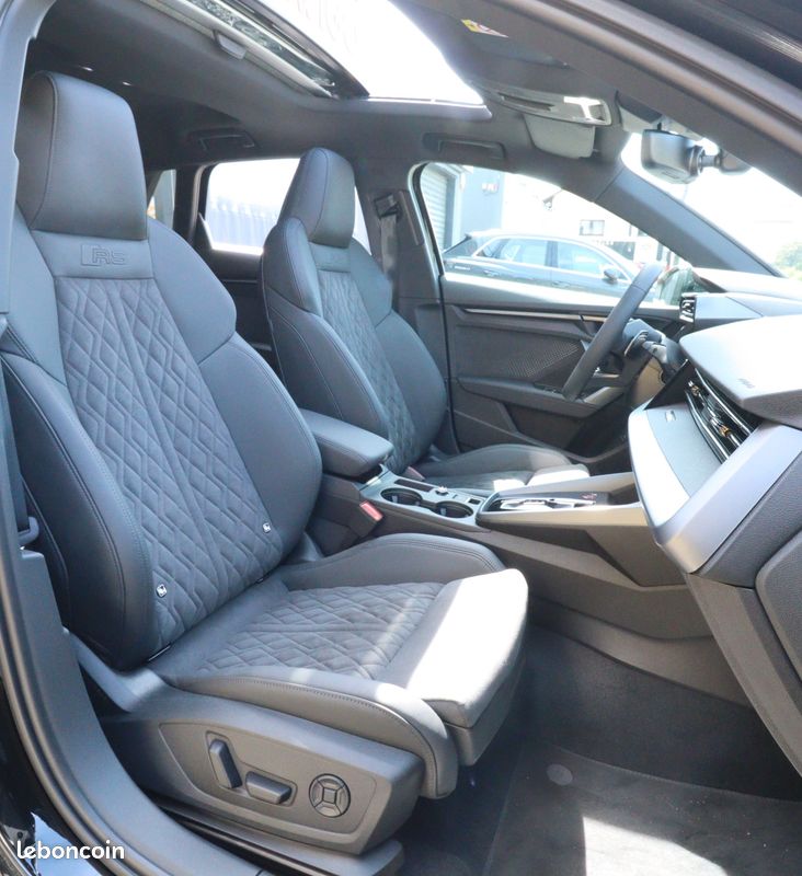 Audi rs3 sportback 2.5 tfsi 400 carbon black quattro s-tronic bva + 1ere main malus paye + full options (image 24)