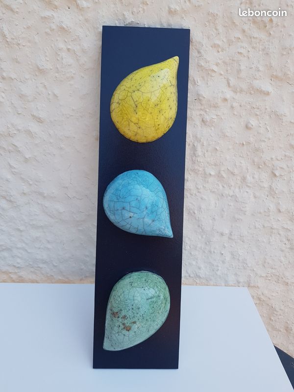Tableau mural "gouttes d'eau" (image 1)