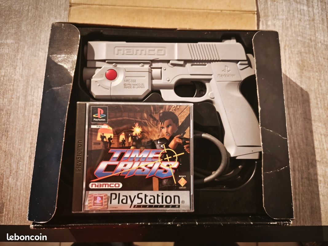 Time crisis g con 45 ps1 Jeux vidéo