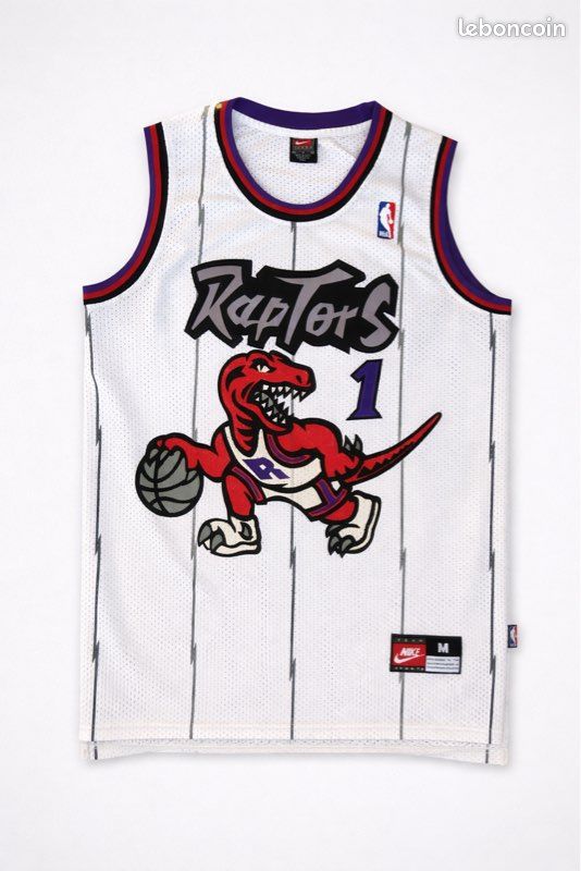 Maillot vintage des Toronto Raptors Vince Carter des années 2000 - France