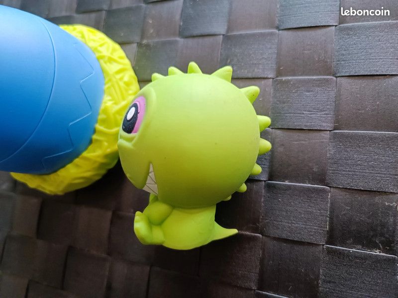 Jeu Jouet Figurine Animal - Mash'ems Hatch'ems Oeuf Dinosaure Trex vert - Tech4Kids (image 2)