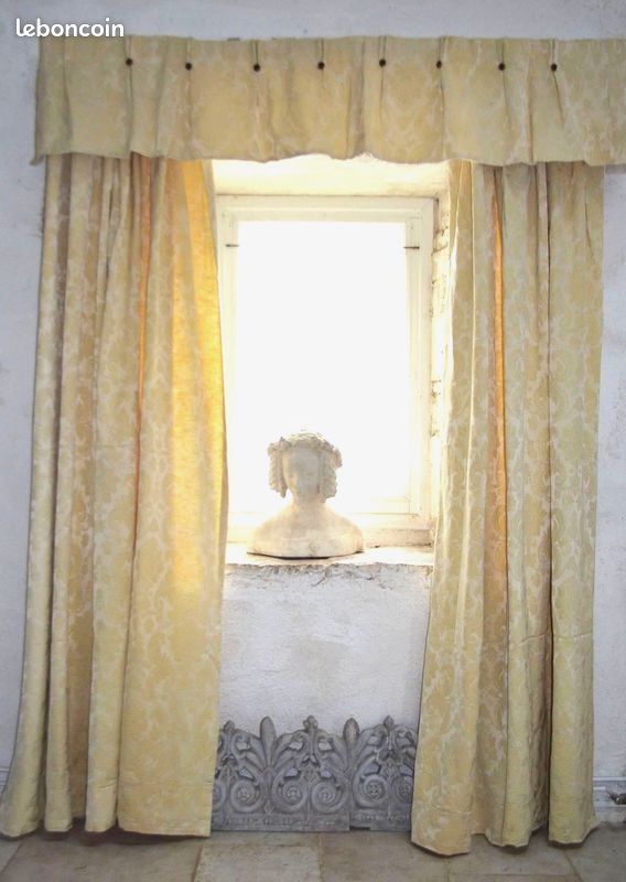 Cantonnière sur mesure SHABBY CHIC - Le Monde de Rose
