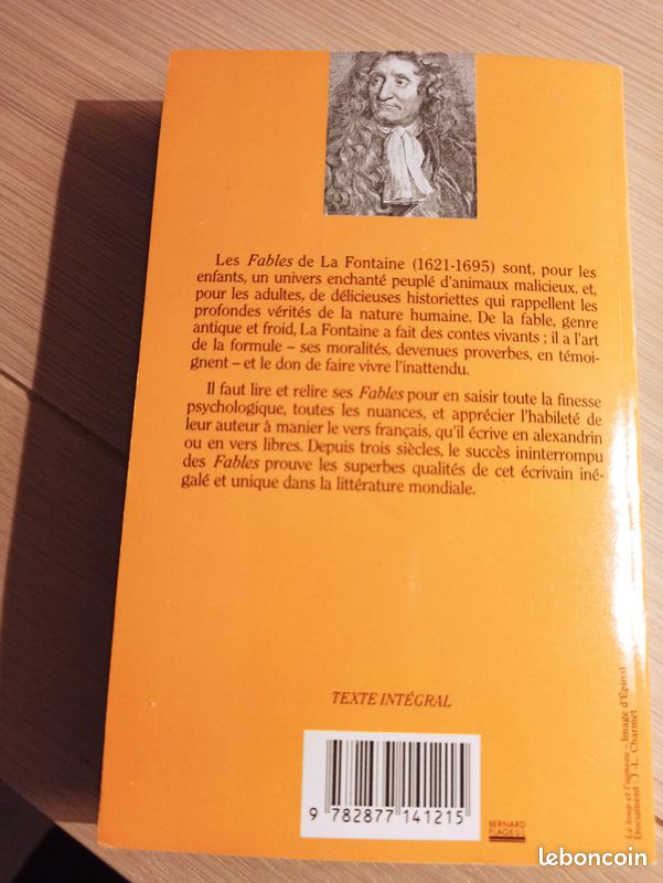 Livre les fables de jean de la fontaine (image 2)