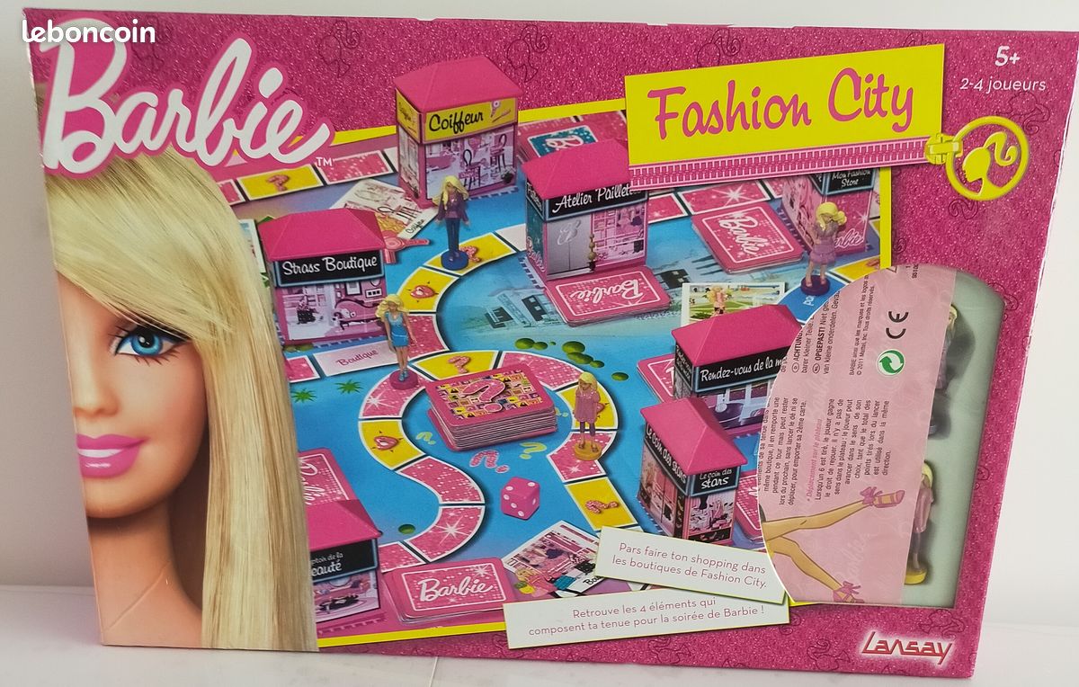 Jeu Barbie Fashion City - Jeux & Jouets