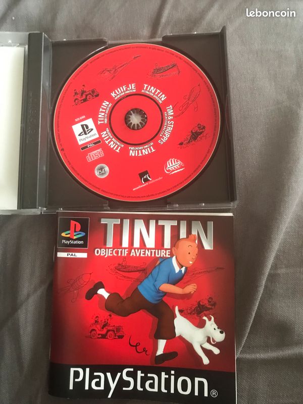 Jeu tintin objectif aventure playstation 1 (image 3)