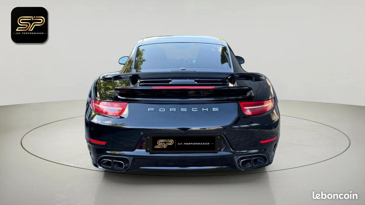 Porsche 911 Type 991 Turbo * 521 ch * Burmester * Sport Chrono * Toit Ouvrant Verre * Caméra (image 6)