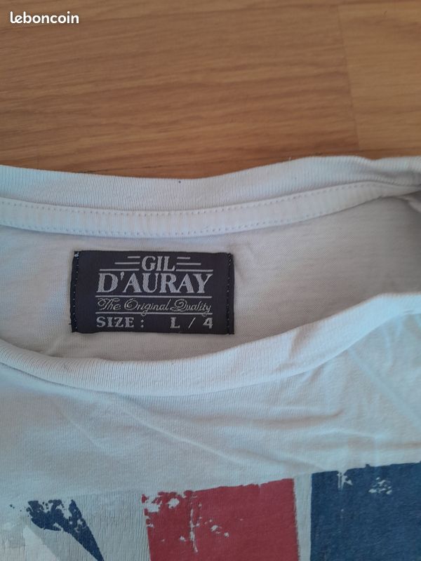 Tee-shirt drapeau anglais (image 2)