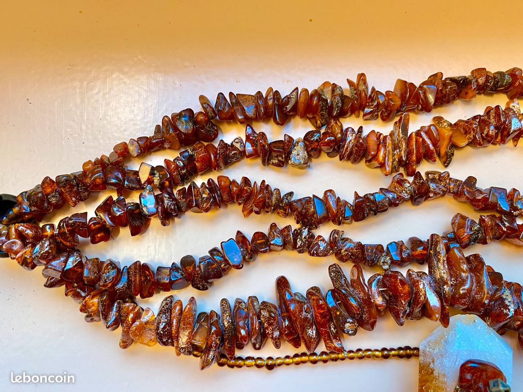 Collier Créateur Césaree En Corail - Pièce Unique - Neuf Sans Emballage