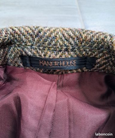 Le Blazer Slack Ivy en Tweed Camel