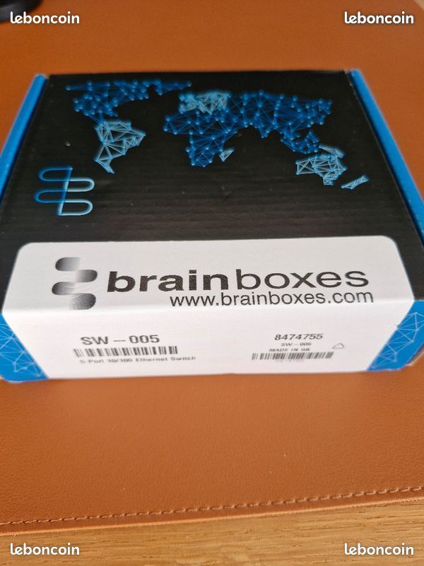 Switch Ethernet 10/100 industriel 5 ports Brainboxes SW-005 (image 3)