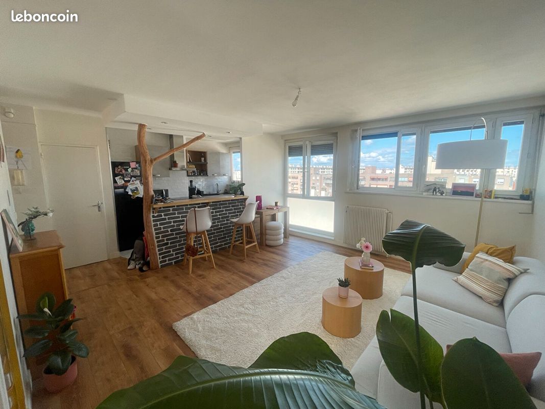 Appartement 3 pièces 55 m² · à Villeurbanne · 55 m² · 1 038 €/mois