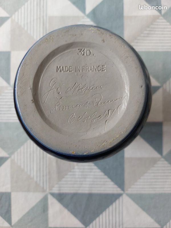 Pichet En Grès De La Borne - Artiste à Identifier - N°801 - Très Bon état - Objet D'art Français
