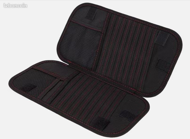 Black -Sac de rangement pliable pour voiture, organisateur pour