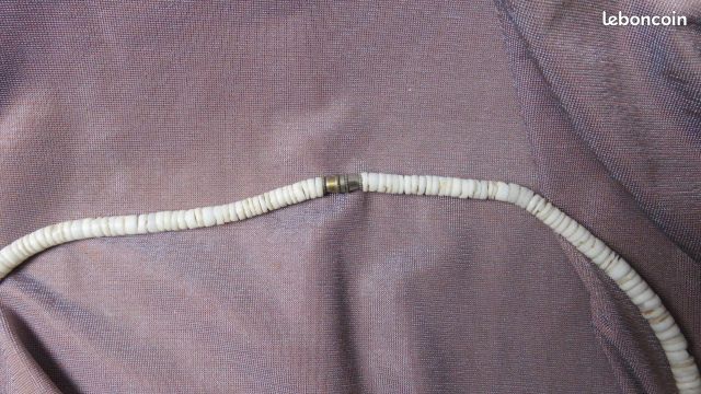 Collier perles coquillage (image 2)
