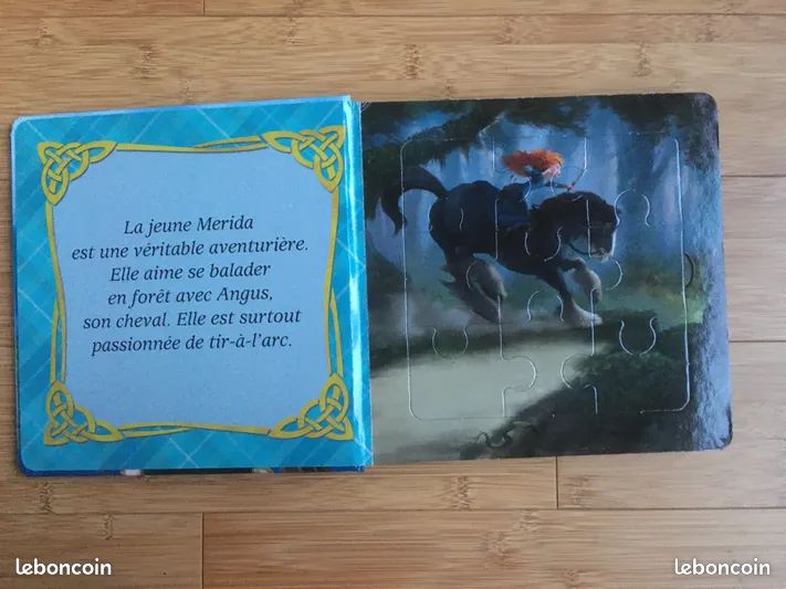 Mon petit livre puzzle : Rebelle (Disney) (image 2)