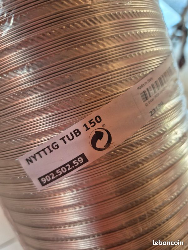 Tube extensible pour évacuation gaz (image 1)