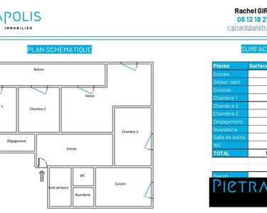 Appartement 350 000 € - 108 m²