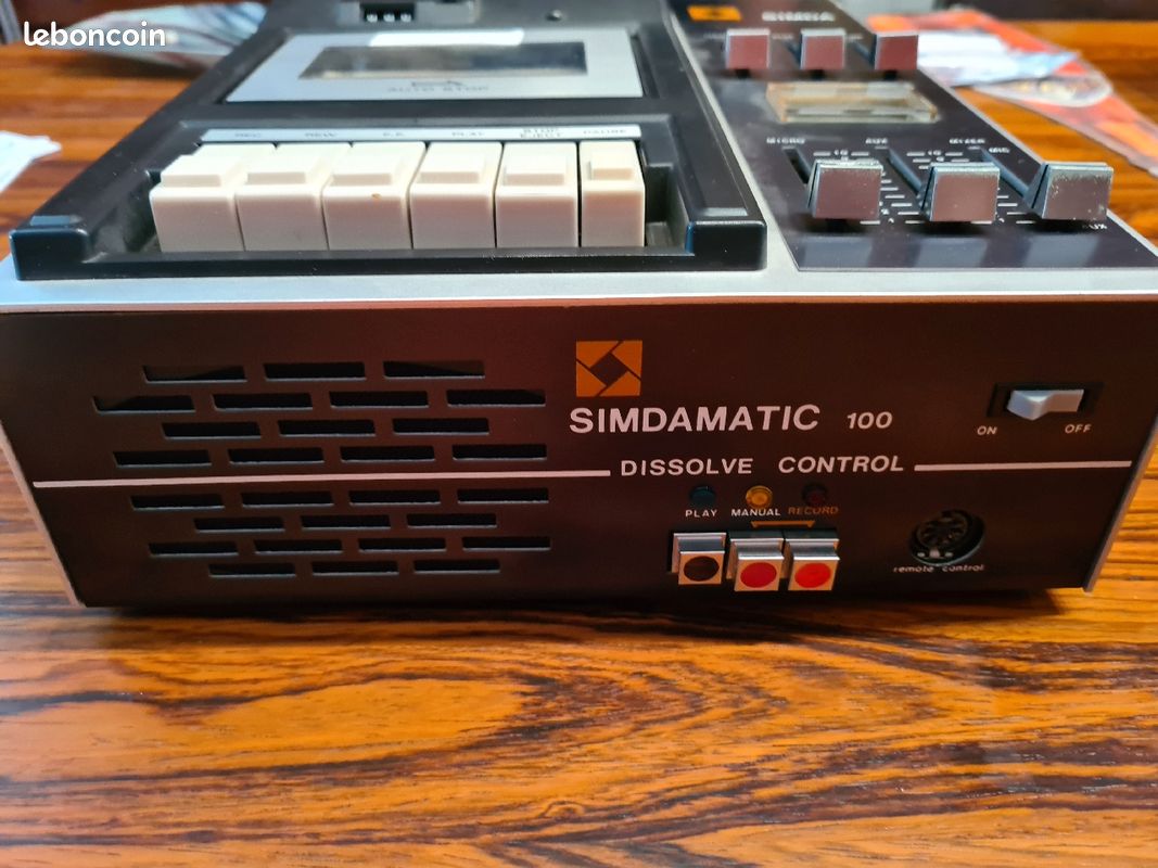 Lecteur enregistreur de K7 Simdamatic 100 (image 2)