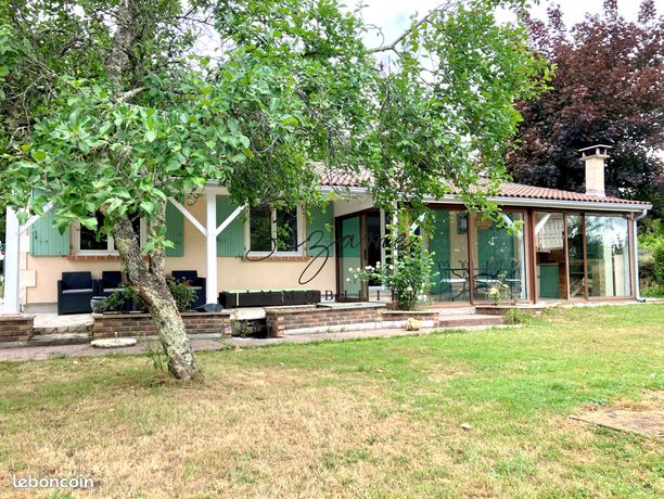 Garat - 5 min Est Angoulême, Agréable Villa F3 de plain-pied indépendante, offrant 80 m² habitables sur une parcelle de 1222 m²