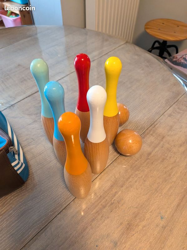 Jeu de quilles - VILAC - Elysée présidence de la République - Adapté aux enfants de plus de 3 ans - Jeux - Jouets