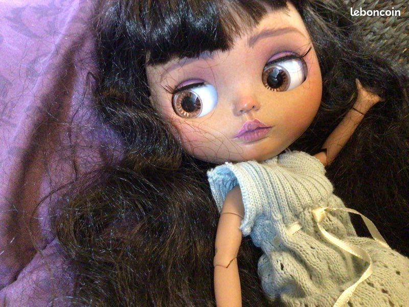 Neo Blythe Poupée cheveux roses avec dôme de cuir chevelu Takara RBL