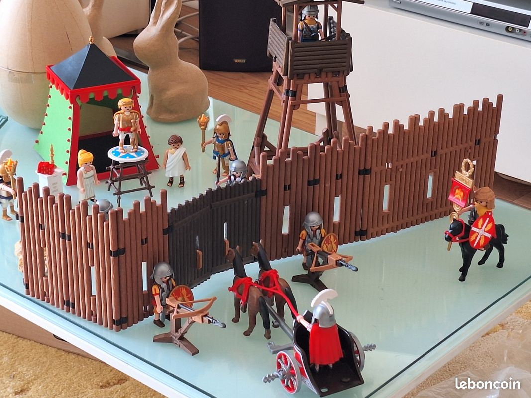 Playmobil soldat romain tribun centurion rome campement lot3 (image 1)