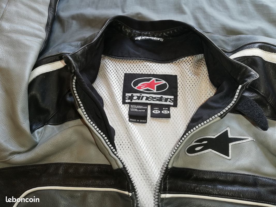 Vends blouson moto cuir alpinestars neuf (image 3)
