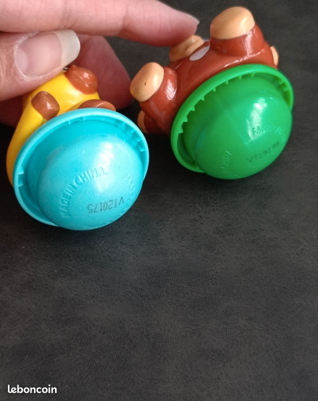 Tube Trio Animaux Culbuto ZOOMIZOOZ – 1 Pièce, Personnage Luna, Thème Animal, Sans Montage