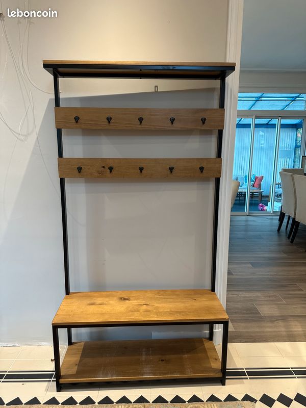 Maison de Monde Bench, coat rack and shoe storage all in one (image 1)