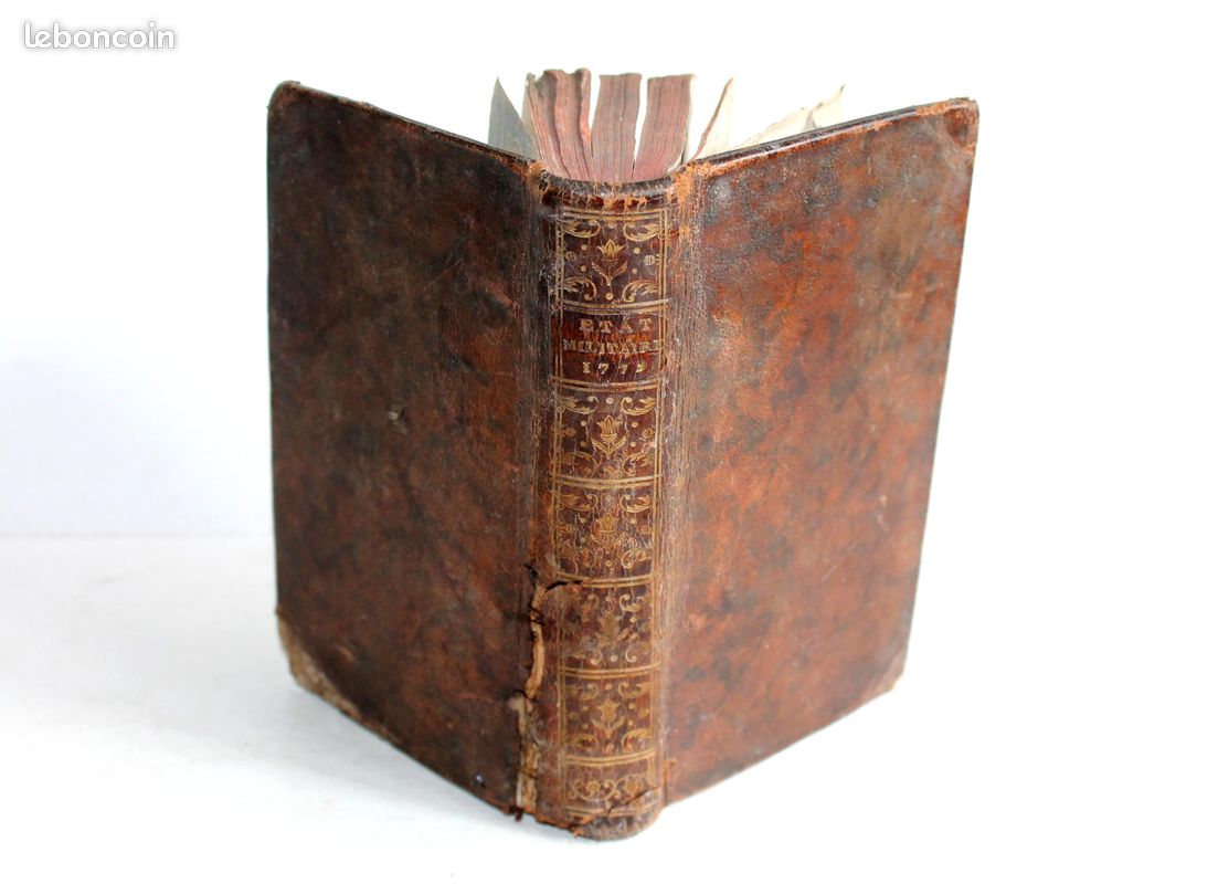 ETAT MILITAIRE DE FRANCE POUR L'ANNEE 1779, 21e EDITION par DE ROUSSEL MILITARIA (image 1)