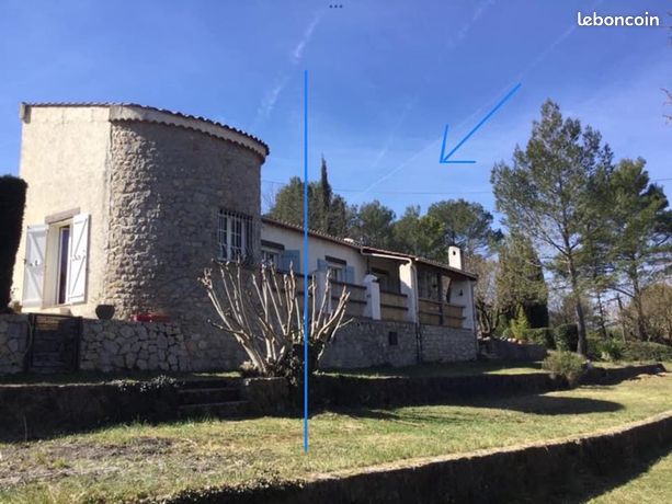Appartement dans villa - Grand T2 de 52m2, meublé, grand jardin et terrasse