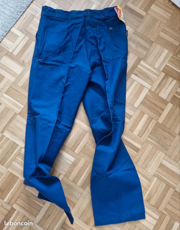 Vetement Pantalon bleu de travail LA FILEUSE SANFOR, neuf taille