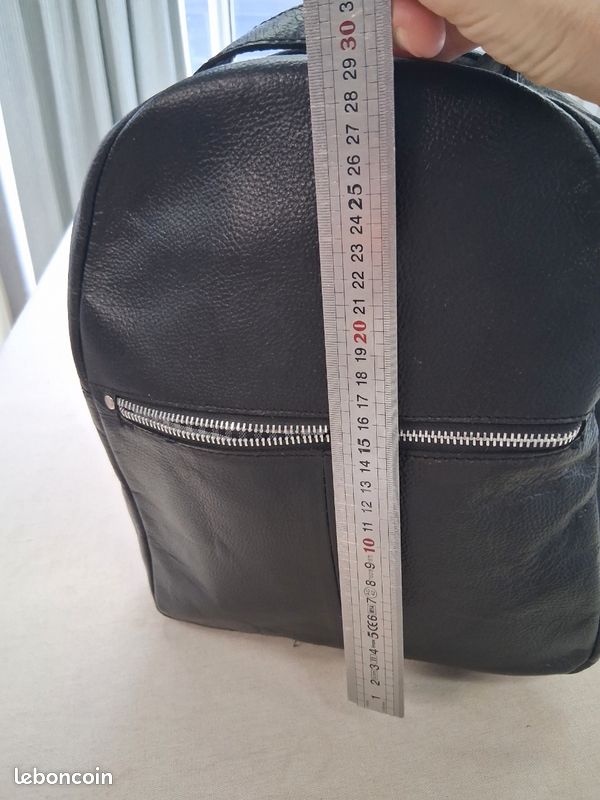 Sac a dos en cuir (image 5)