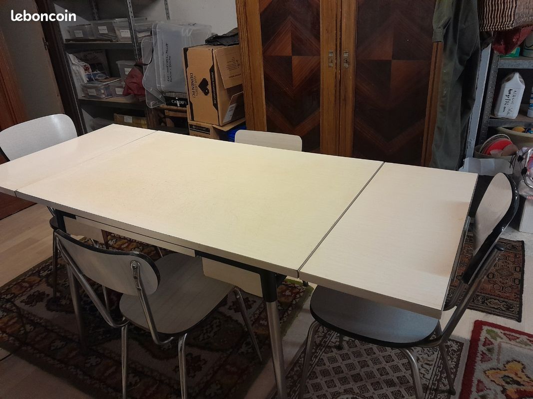 Table Formica vintage année 1960 (image 1)