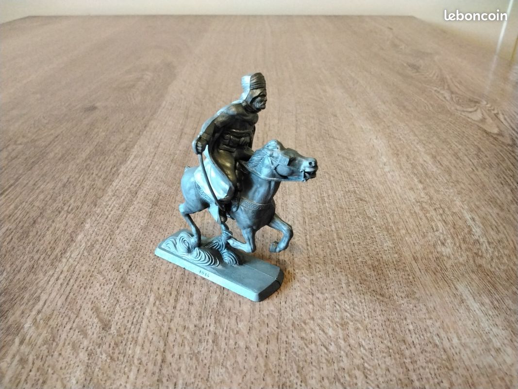 Figurine Café Mokarex 14-18 – Sous-Officier Chasseur D'Afrique – 1/32 Plastique Peint France