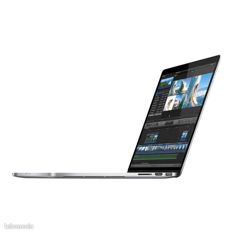 Macbook Pro 15 Retina - Core i7 2,5ghz - 512go SSD - RAM 16go - BATTERIE NEUVE (image 2)