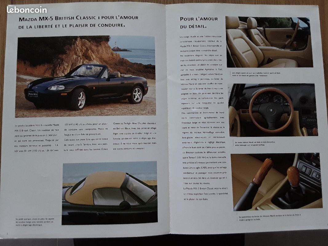 Brochure Mazda MX-5 nb (image 2)