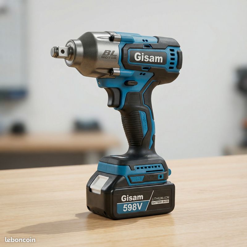 Clé à Chocs Sans Fil ONEVAN 1200Nm 1/2 Pour Batterie Makita 18V (sans Batterie)