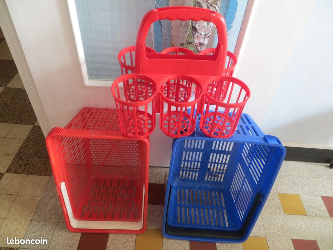 Lot porte-bouteilles et paniers tous usages (image 4)