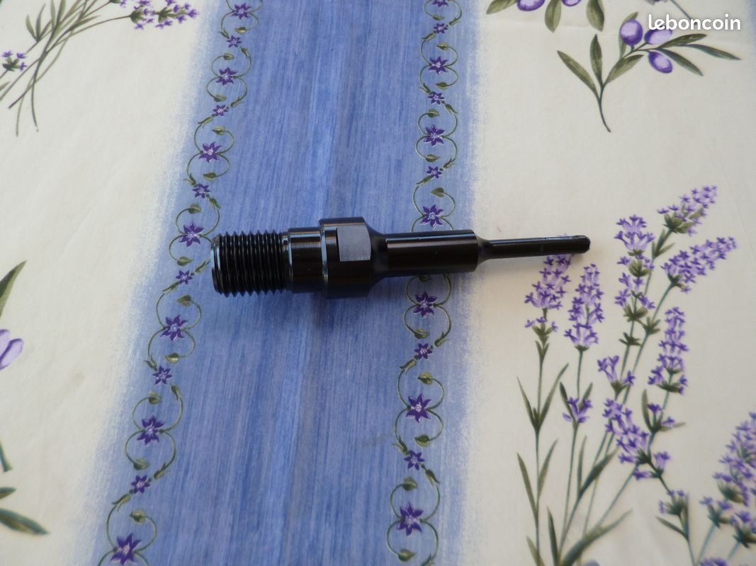 Adaptateur couronne diamant carotteuse Béton SDS 1 1/4 neuf (image 1)