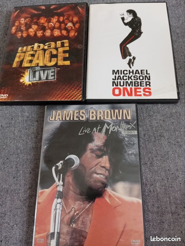 Lots de 4 DVD musicaux donc 1 collector Michel Jackon's (image 3)